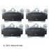 085-1762 by BECK ARNLEY - PREMIUM ASM BRAKE PADS