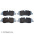 085-1795 by BECK ARNLEY - PREMIUM ASM BRAKE PADS