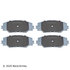 085-1790 by BECK ARNLEY - PREMIUM ASM BRAKE PADS