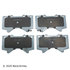 085-1791 by BECK ARNLEY - PREMIUM ASM BRAKE PADS