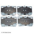 085-1807 by BECK ARNLEY - PREMIUM ASM BRAKE PADS