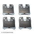 085-1803 by BECK ARNLEY - PREMIUM ASM BRAKE PADS