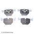 085-1821 by BECK ARNLEY - PREMIUM ASM BRAKE PADS