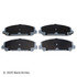 085-1833 by BECK ARNLEY - PREMIUM ASM BRAKE PADS