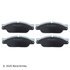 085-1834 by BECK ARNLEY - PREMIUM ASM BRAKE PADS