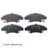 085-1828 by BECK ARNLEY - PREMIUM ASM BRAKE PADS