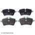 085-1846 by BECK ARNLEY - PREMIUM ASM BRAKE PADS