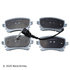 085-1861 by BECK ARNLEY - PREMIUM ASM BRAKE PADS