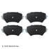085-1871 by BECK ARNLEY - PREMIUM ASM BRAKE PADS