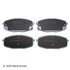 085-1900 by BECK ARNLEY - PREMIUM ASM BRAKE PADS