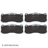 085-1927 by BECK ARNLEY - PREMIUM ASM BRAKE PADS