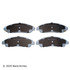 085-1934 by BECK ARNLEY - PREMIUM ASM BRAKE PADS