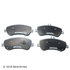 085-1942 by BECK ARNLEY - PREMIUM ASM BRAKE PADS