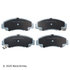 085-1969 by BECK ARNLEY - PREMIUM ASM BRAKE PADS