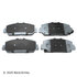 085-1980 by BECK ARNLEY - PREMIUM ASM BRAKE PADS