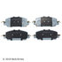 085-2076 by BECK ARNLEY - PREMIUM ASM BRAKE PADS