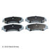 085-2077 by BECK ARNLEY - PREMIUM ASM BRAKE PADS