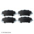 085-2093 by BECK ARNLEY - PREMIUM ASM BRAKE PADS