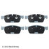 085-2085 by BECK ARNLEY - PREMIUM ASM BRAKE PADS