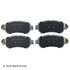 085-2103 by BECK ARNLEY - PREMIUM APPLICATION SPECIFIC MATERIAL BRAKE PADS