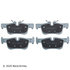 085-2107 by BECK ARNLEY - PREMIUM APPLICATION SPECIFIC MATERIAL BRAKE PADS