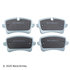 085-2098 by BECK ARNLEY - PREMIUM ASM BRAKE PADS