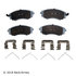 085-6364 by BECK ARNLEY - PREMIUM ASM PADS W / HARDWARE