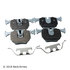 085-6651 by BECK ARNLEY - PREMIUM ASM PADS W / HARDWARE