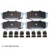 085-6793 by BECK ARNLEY - PREMIUM ASM PADS W / HARDWARE