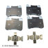 085-6911 by BECK ARNLEY - PREMIUM ASM PADS W / HARDWARE