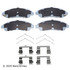 085-6934 by BECK ARNLEY - PREMIUM ASM PADS W / HARDWARE