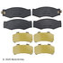 089-1246 by BECK ARNLEY - PREMIUM BRAND BRAKE PADS