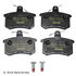 089-1189 by BECK ARNLEY - PREMIUM BRAND BRAKE PADS