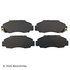 089-1442 by BECK ARNLEY - PREMIUM BRAND BRAKE PADS