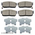 089-1447 by BECK ARNLEY - PREMIUM BRAND BRAKE PADS