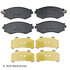 089-1381 by BECK ARNLEY - PREMIUM BRAND BRAKE PADS