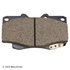 089-1391 by BECK ARNLEY - PREMIUM BRAND BRAKE PADS