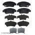 089-1482 by BECK ARNLEY - PREMIUM BRAND BRAKE PADS