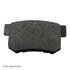 089-1498 by BECK ARNLEY - PREMIUM BRAND BRAKE PADS