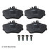 089-1523 by BECK ARNLEY - PREMIUM BRAND BRAKE PADS