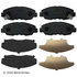 089-1530 by BECK ARNLEY - PREMIUM BRAND BRAKE PADS