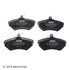 089-1536 by BECK ARNLEY - PREMIUM BRAND BRAKE PADS