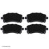 089-1554 by BECK ARNLEY - PREMIUM BRAND BRAKE PADS