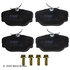 089-1588 by BECK ARNLEY - PREMIUM BRAND BRAKE PADS