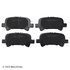 089-1647 by BECK ARNLEY - PREMIUM BRAND BRAKE PADS