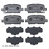 089-1677 by BECK ARNLEY - PREMIUM BRAND BRAKE PADS