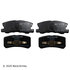 089-1680 by BECK ARNLEY - PREMIUM BRAND BRAKE PADS