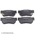 089-1672 by BECK ARNLEY - PREMIUM BRAND BRAKE PADS