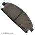 089-1691 by BECK ARNLEY - PREMIUM BRAND BRAKE PADS