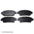 089-1700 by BECK ARNLEY - PREMIUM BRAND BRAKE PADS